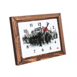 Porland Atatürk Desen 7 14x20 cm Duvar Saati