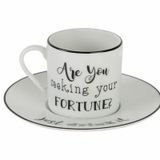 Porland Be Happy Serisi 2 Kişilik 4 Parça Kahve Fincan Takımı