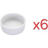 Porland Beyaz Güveç Kabı 6'lı 12CM
