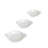 Porland Beyaz Porselen 21-17-14 cm Sahan Set