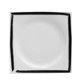 Porland Black Touch Desen2 27x27 cm 6 Adet Düz Tabak