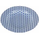 Porland Blue Desen4 22 cm Çukur Tabak