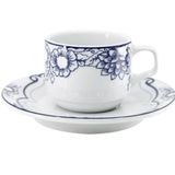 Porland Blue Manoir 85 cc Desen 4 Tabaklı Kahve Fincanı
