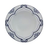 Porland Blue Manoir Desen2 22 cm 6 Adet Çukur Tabak