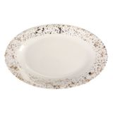 Porland Bohem 27 CM Porselen Kayık Tabak