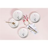 Porland Botanical 4'lü 19 cm Çukur Tabak Seti