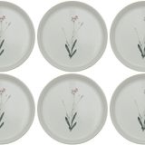 Porland Botanical Desen 19 cm 6'lı Çukur Tabak