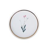 Porland Botanical Serisi Desen 4 21 cm Tekli Düz Tabak