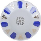 Porland Çay Tabağı 11 CM Tekli – Altın/Platin Yaldızlı Şık Porselen Çay Tabağı