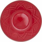 Porland Christina Kırmızı 20 cm Çukur Tabak