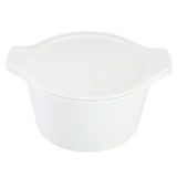 Porland Cookland İndüksiyonlu 1.4 lt Porselen Kapaklı Derin Tencere