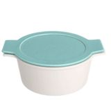 Porland Cookland Isıya Dayanıklı 1.3 lt Porselen Kapaklı Derin Tencere