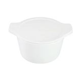 Porland Cookland Isıya Dayanıklı 1.4 lt Porselen Kapaklı Derin Tencere