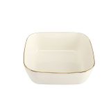 Porland Cortot Altın Yaldız 17x17 cm Kase