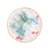Porland Cosmos Desen6 17 cm 6 Adet Düz Tabak