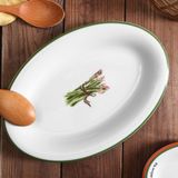 Porland Crops 23 cm Kayık Tabak
