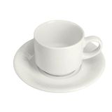 Porland Curve Alumilite 177 cc Tabaklı Çay Fincanı