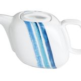 Porland Deep Blue Desen2 620 cc 6 Adet Kapaklı Demlik