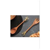 Porland Deerest Golden 35 cm 2'li Salata Servis Seti