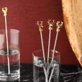 Porland Deerest Golden 4 Adet 23 cm Kokteyl Karıştırıcısı