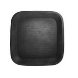 Porland Delfi 45x45x3 cm Metal Siyah Tepsi