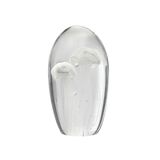 Porland Deniz Anası 9x16 cm Gri Cam Biblo