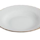 Porland Elizabeth Altın Yaldız 22 cm 6 Adet Çukur Tabak