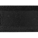 Porland Ethos Black Moss 17x32 cm Kayık Tabak