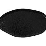 Porland Ethos Black Moss 27 cm 2 Adet Kayık Tabak