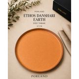 Porland Ethos Danshari Düz Tabak Yemek Sunum Tabağı - 27 cm - Turuncu