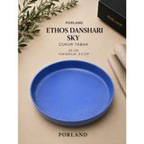Porland Ethos Danshari Sky/earth Çukur Tabak - 25 cm - Mavi