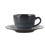 Porland Ethos Twilight 215 cc Tabaklı Çay Fincanı
