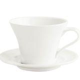 Porland Finesse Alumilite Tabaklı 340 cc Çay Fincanı
