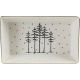 Porland Forest 19 cm Kare Salata Tabağı