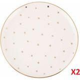 Porland Forest 20 CM 2'li Düz Tabak