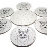 Porland Forest 7 Parça Servis Tabağı Ve Bear Pasta Sunum Seti