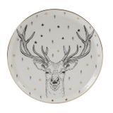 Porland Forest Deer 20 cm Düz Tabak