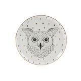 Porland Forest Owl 20 cm Düz Tabak