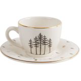 Porland Forest Tabaklı 85 cc 6 Adet Kahve Fincanı