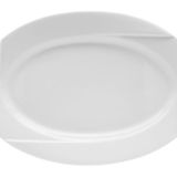 Porland Fourline Beyaz 30 cm Kayık Tabak