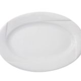 Porland Fourline Beyaz 37 cm Kayık Tabak