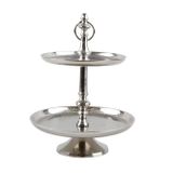 Porland Geo 35 cm 2 Layer Cookie Stand