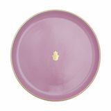 Porland Glamorous 20 cm Pembe Düz Tabak