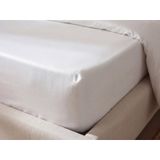 Porland Grace Saten 160x200 cm Beyaz Çift Kişilik Lastikli Çarşaf