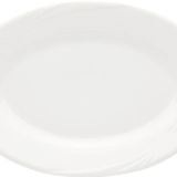 Porland Halley Beyaz 33 cm Kayık Tabak