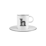 Porland Harf H 80 cc Tabaklı Kahve Fincanı