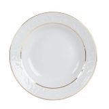 Porland Hazan Altın Yaldız 19 cm 6 Adet Çukur Tabak