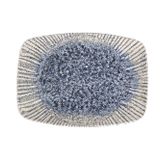 Porland Iris Blue 27 cm Kayık Tabak