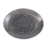 Porland Iris Grey 26 cm Kayık Tabak