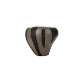 Porland İro Bej&Siyah 26 cm Vazo